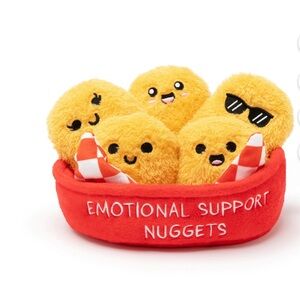 Emotional Support Nuggets Plush Set